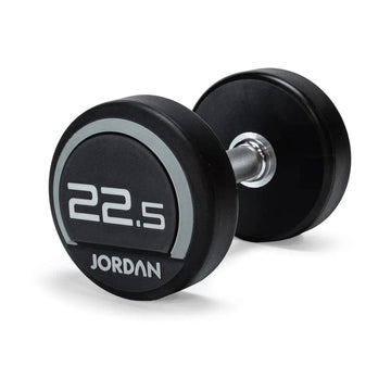Jordan 22,5 kg urethanových činky (pár) - šedá