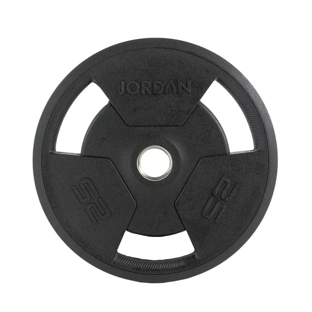 Jordan Plate Insert JORDAN 25kg Rubber Tri Grip Olympic Plate - Welzo