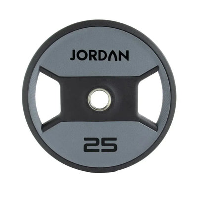 Jordan 25kg uréthane double poignée olympique