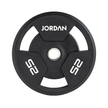Jordan 25kg Urethane Tri Grip Olympische plaat
