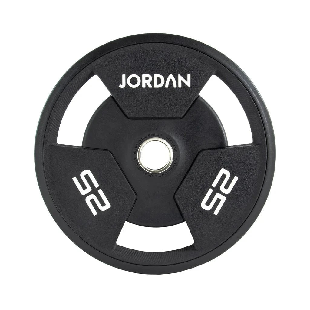 Jordan 25kg Urethane Tri Grip Olympic Plate