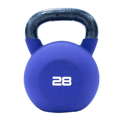 JORDAN 28kg Purple Neoprene Covered Kettlebell