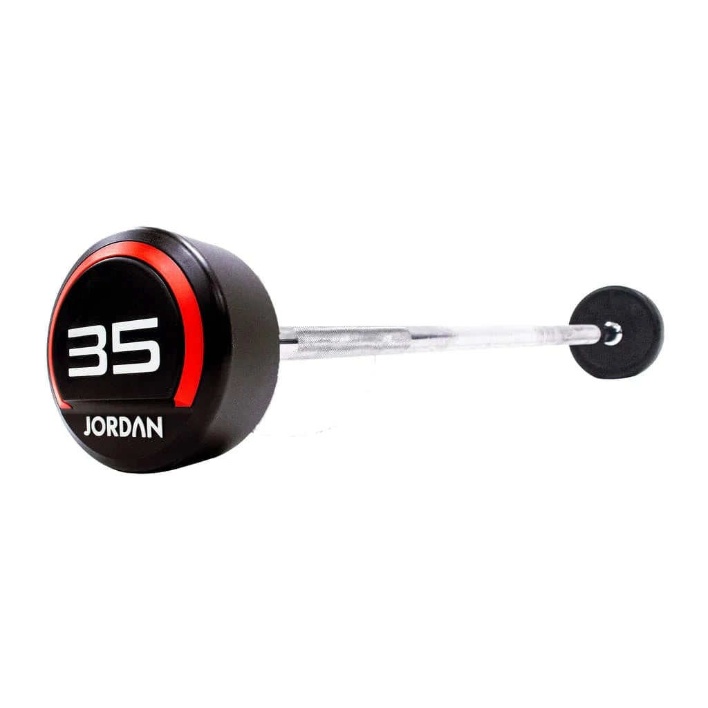 Jordan 35 kg de barra de uretano recta