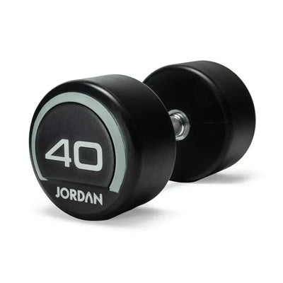 JORDAN 40kg Urethane Dumbbells (pair) - Grey