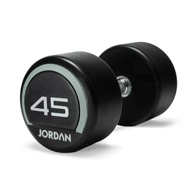 JORDAN 45kg Urethane Dumbbells (pair) - Grey
