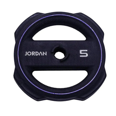 JORDAN 5kg Ignite Pump X Rubber Studio Barbell plate