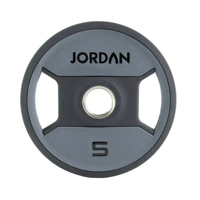 JORDAN 5kg Urethane Dual Grip Olympic Plate