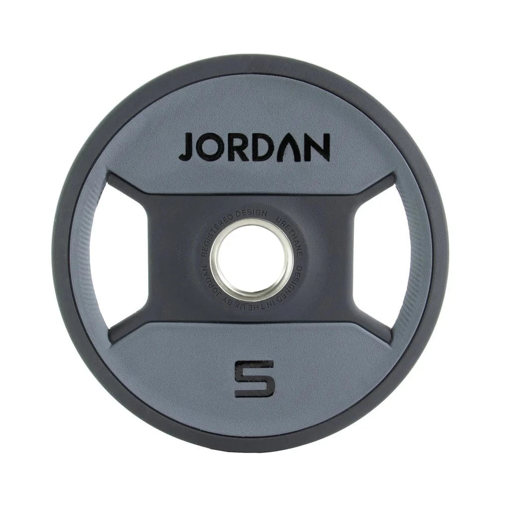 Jordan 5kg Urethane Dual Grip Olympische plaat