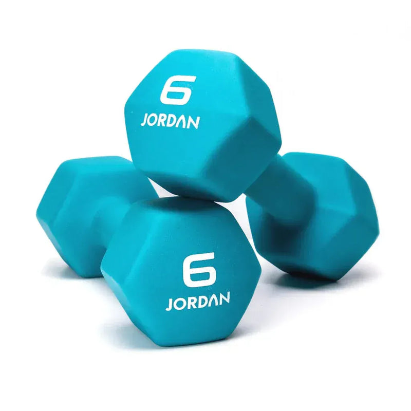 Jordan 6kg Neoprene Studio Dumbbells