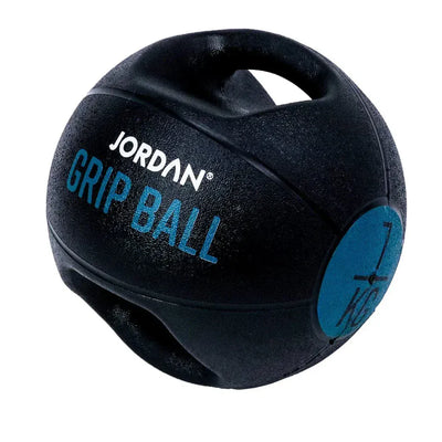 JORDAN 7Kg Double grip medicine ball - Teal