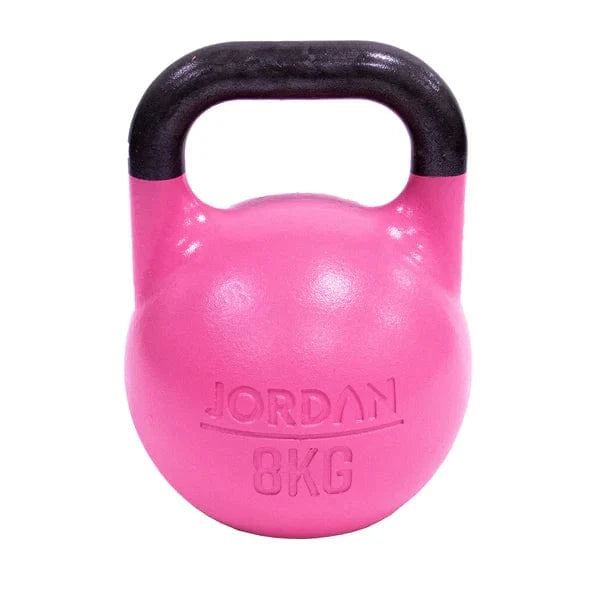 Ιορδανία 8kg ανταγωνισμός kettlebell - ροζ (κάθε)