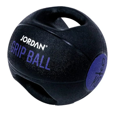 JORDAN 9Kg Double grip medicine ball - Purple