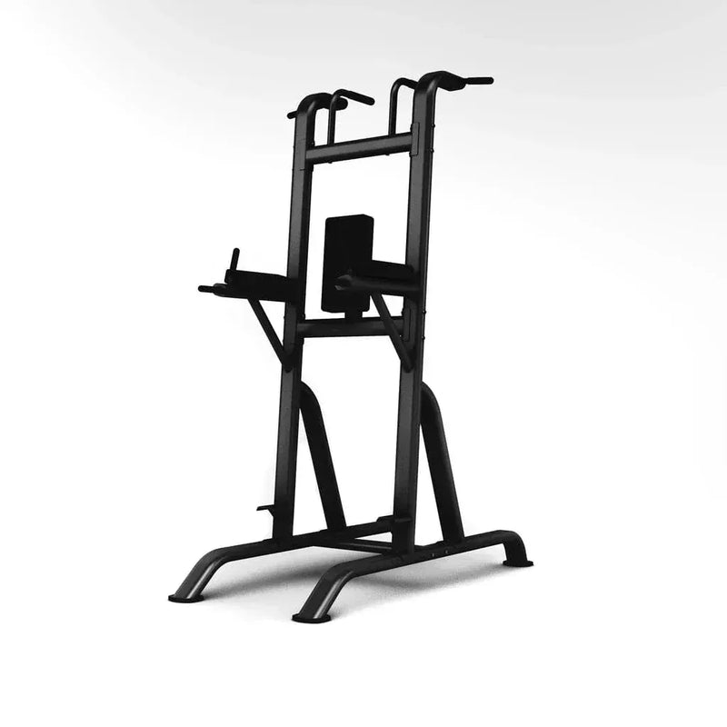 Jordan Chin/Dip/Knee Racconte - Telaio in acciaio ovale, nero