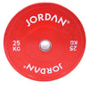 Jordan Hg farbiger Gummi -Stoßstangeplatte 25 kg - rot