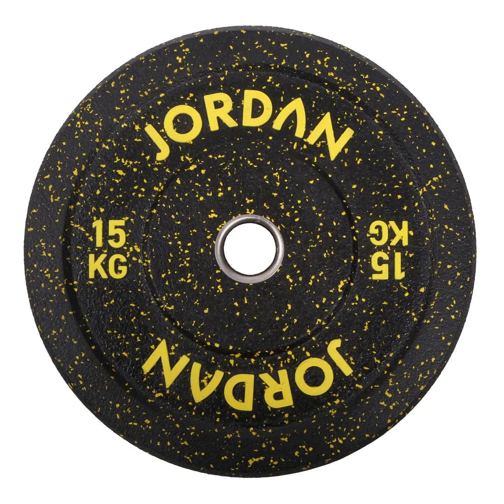 Jordan hg fleck u boji gume od gumenog odbojnika 15kg - žuta
