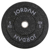 Jordan Hg Fleck gefärbter Gummi -Stoßfänger 5 kg - grau