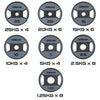Ιορδανία 1000kg urethane dual grip ολυμπιακή πλάκα