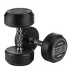 JORDAN 2kg-20kg Rubber Dumbbell Set - Grey