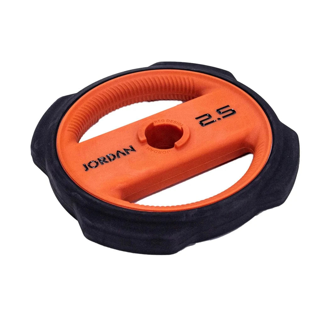 Ιορδανία 2,5kg Ignite Ughane Urethane Pump X Studio Barbell Plate - Orange/Black