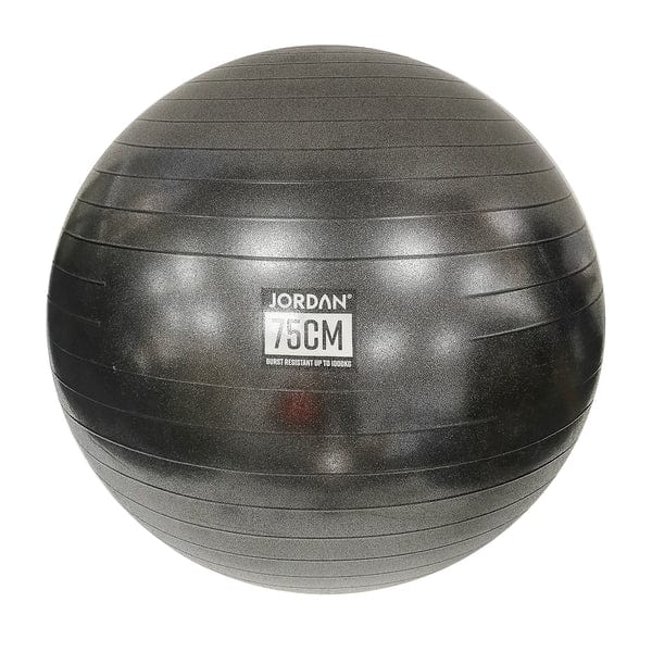 Jordan 75cm komerční fit ball (černá) krabice s pumpou