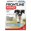 Frontline Wormer Flavoured Tablets For Dogs Pack of 2 - welzo