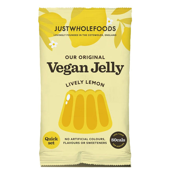 Vegan Lemon Jelly - 85g, Just Wholefoods