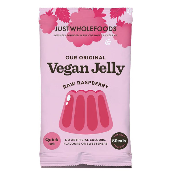 Vegan Raspberry Jelly - 85g, Just Wholefoods