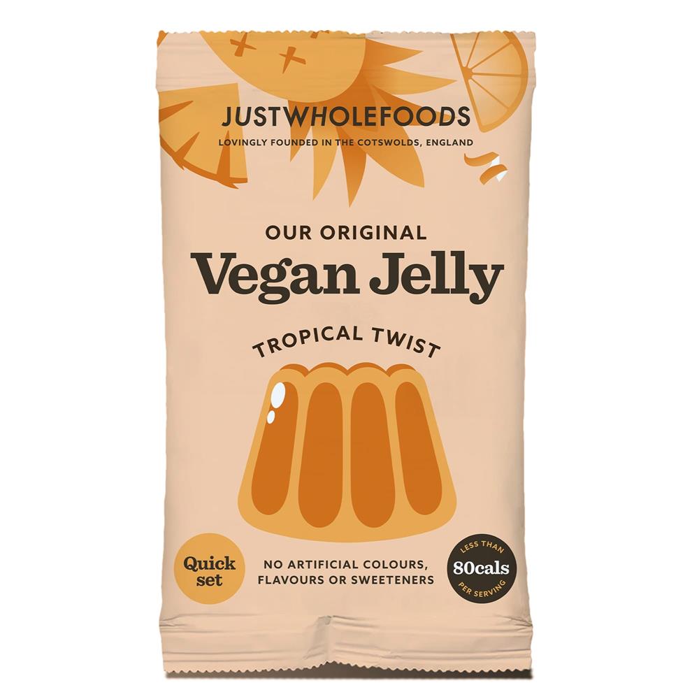 Vegan Tropical Jelly - 85g, Just Wholefoods