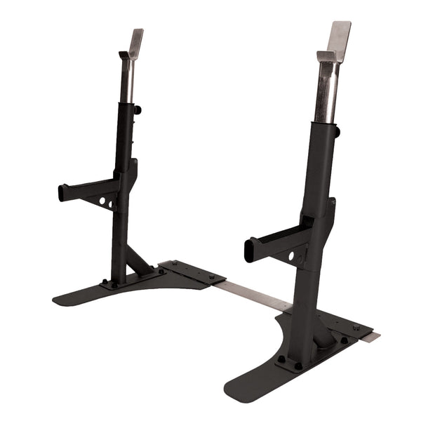  JORDAN Premium Heavy Duty Squat Stand, Black - Welzo