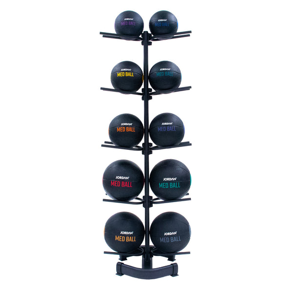 JORDAN Medicine / Grip / Slam Ball Rack (10 Ball) - Black - Welzo