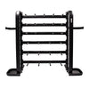 JORDAN Studio Barbell Rack 30 Sets - Black - Welzo