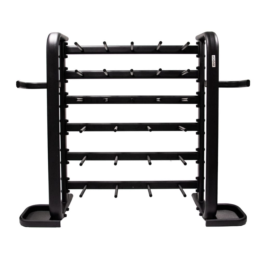 JORDAN Studio Barbell Rack 30 Sets - Black - Welzo