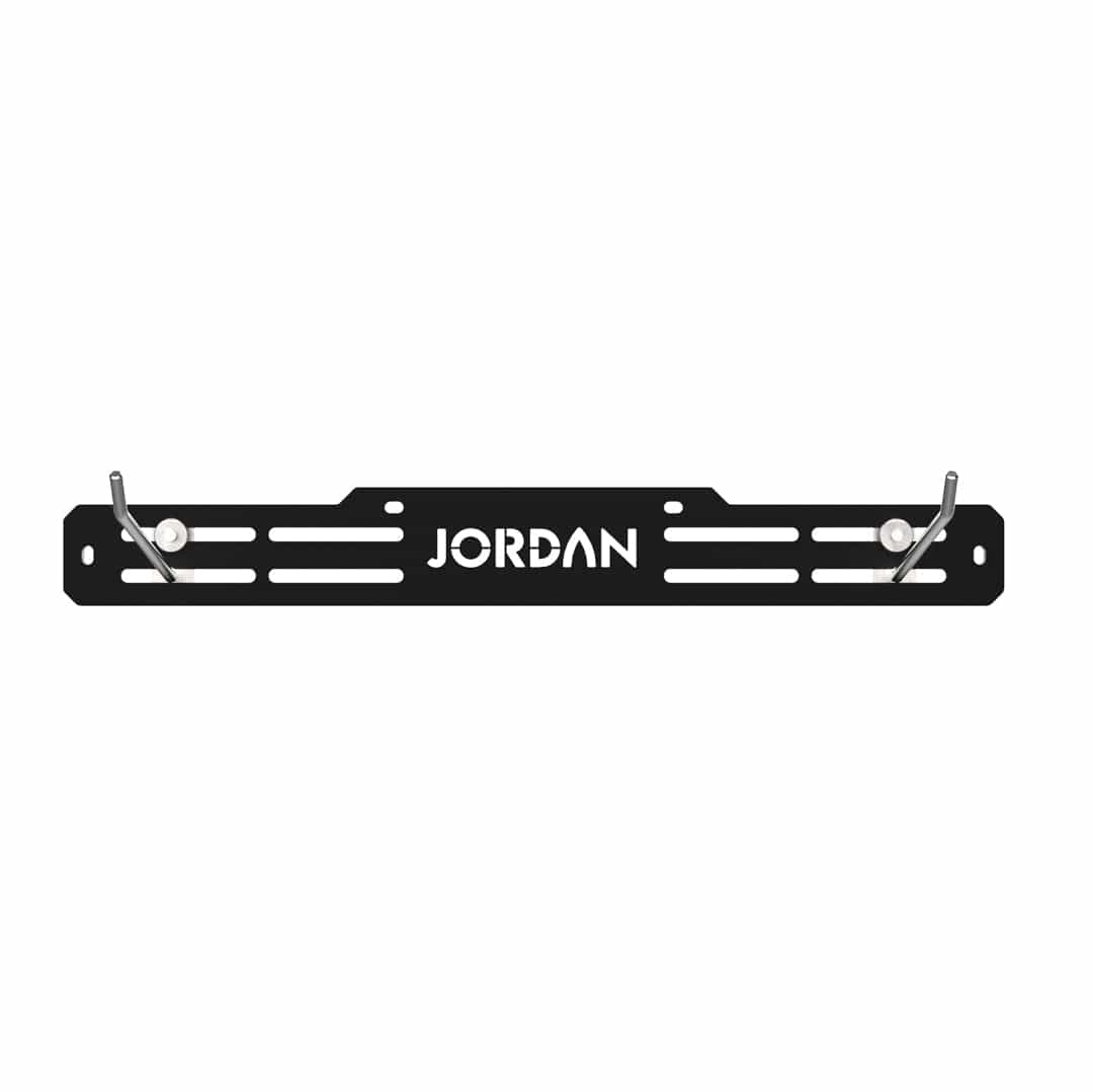 JORDAN Sports Mat Adjustable Wall Hanger Black - Welzo