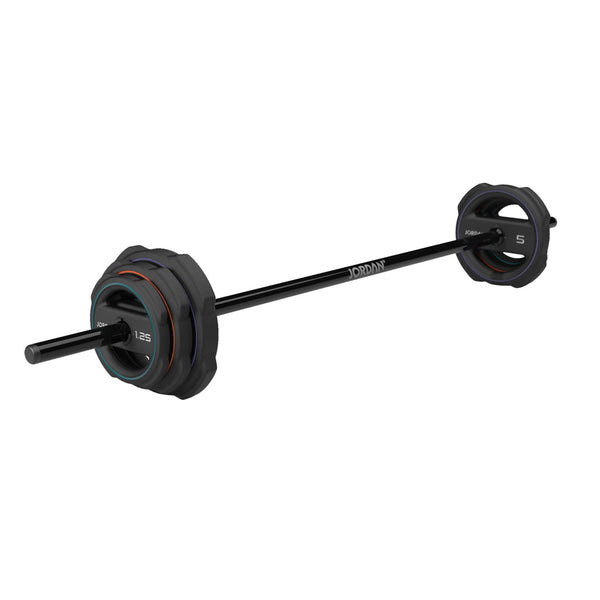 JORDAN 2.5kg Ignite Pump X Rubber Studio Barbell plate - Welzo