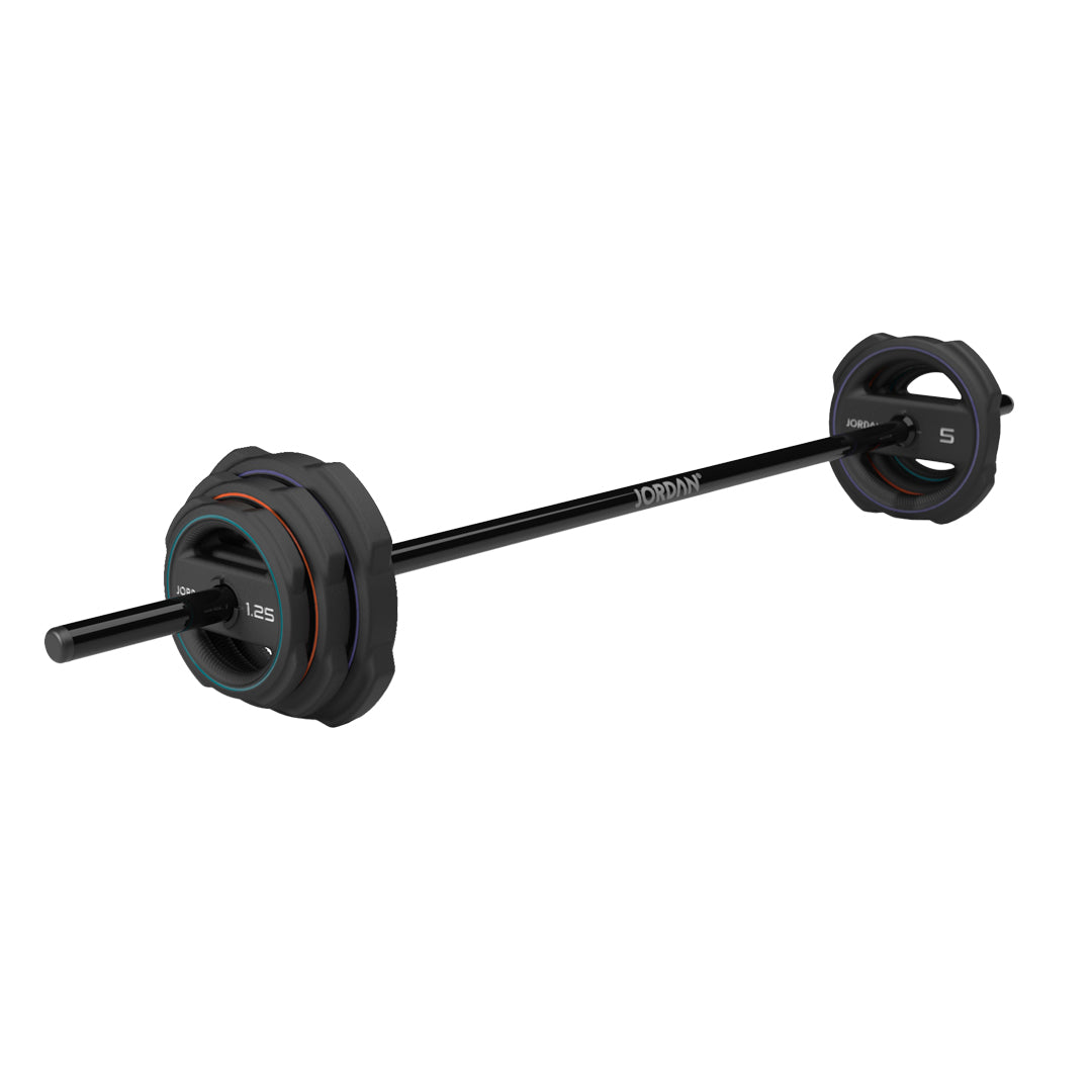 JORDAN 7.5kg Ignite Pump X Rubber Studio Barbell plate - Welzo