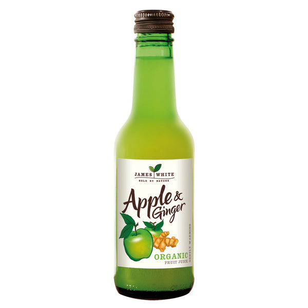 Organic Apple & Ginger Juice 250ml, James White