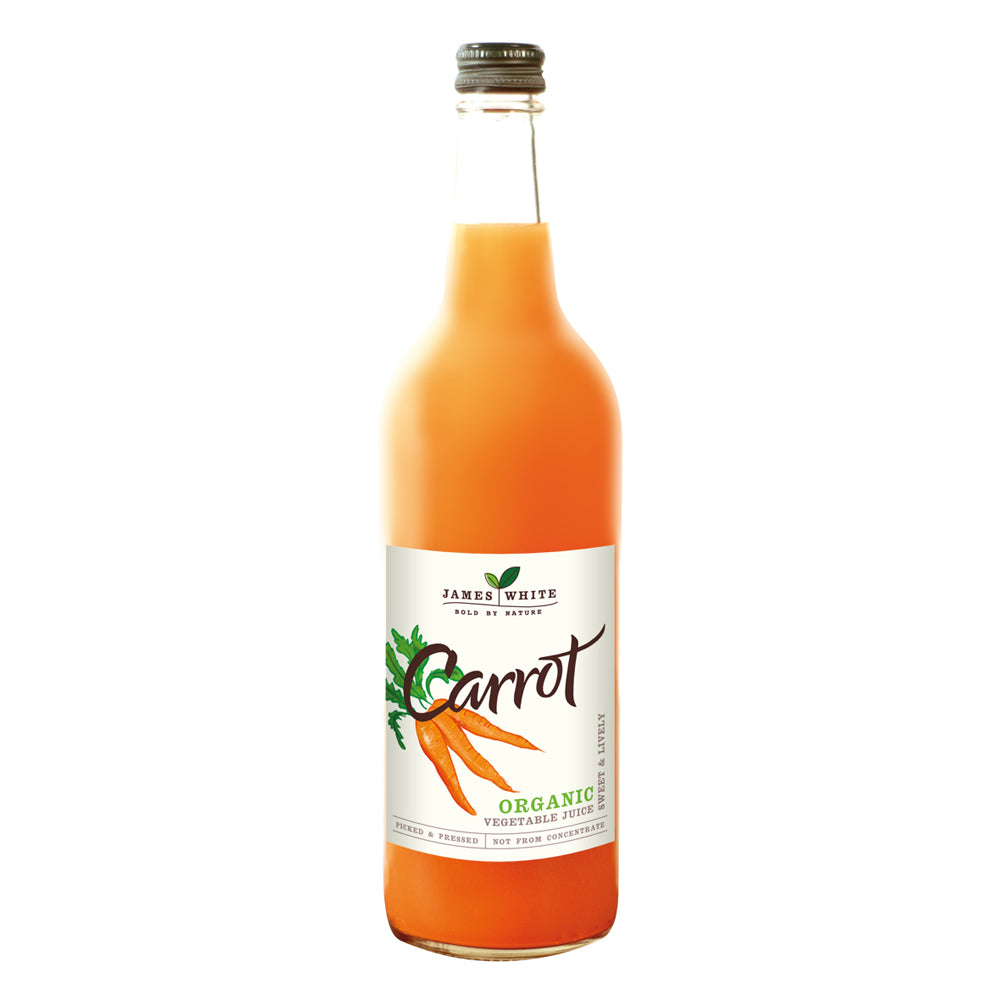 Organic Carrot Juice 750ml, James White