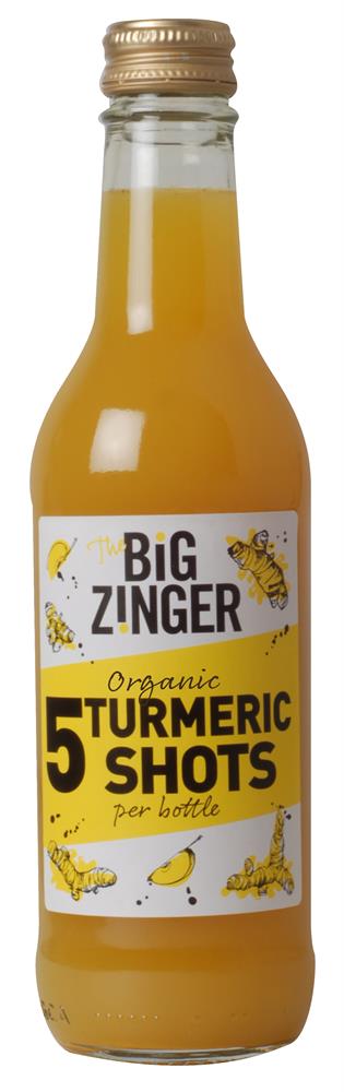 Big Zinger Turmeric 5 Shots 330ml, James White