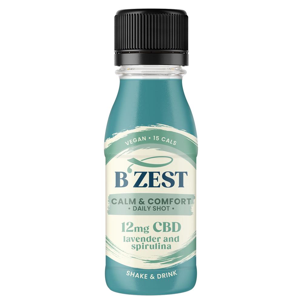 BZest Calm & Comfort Lavender CBD & Spirulina, BZest