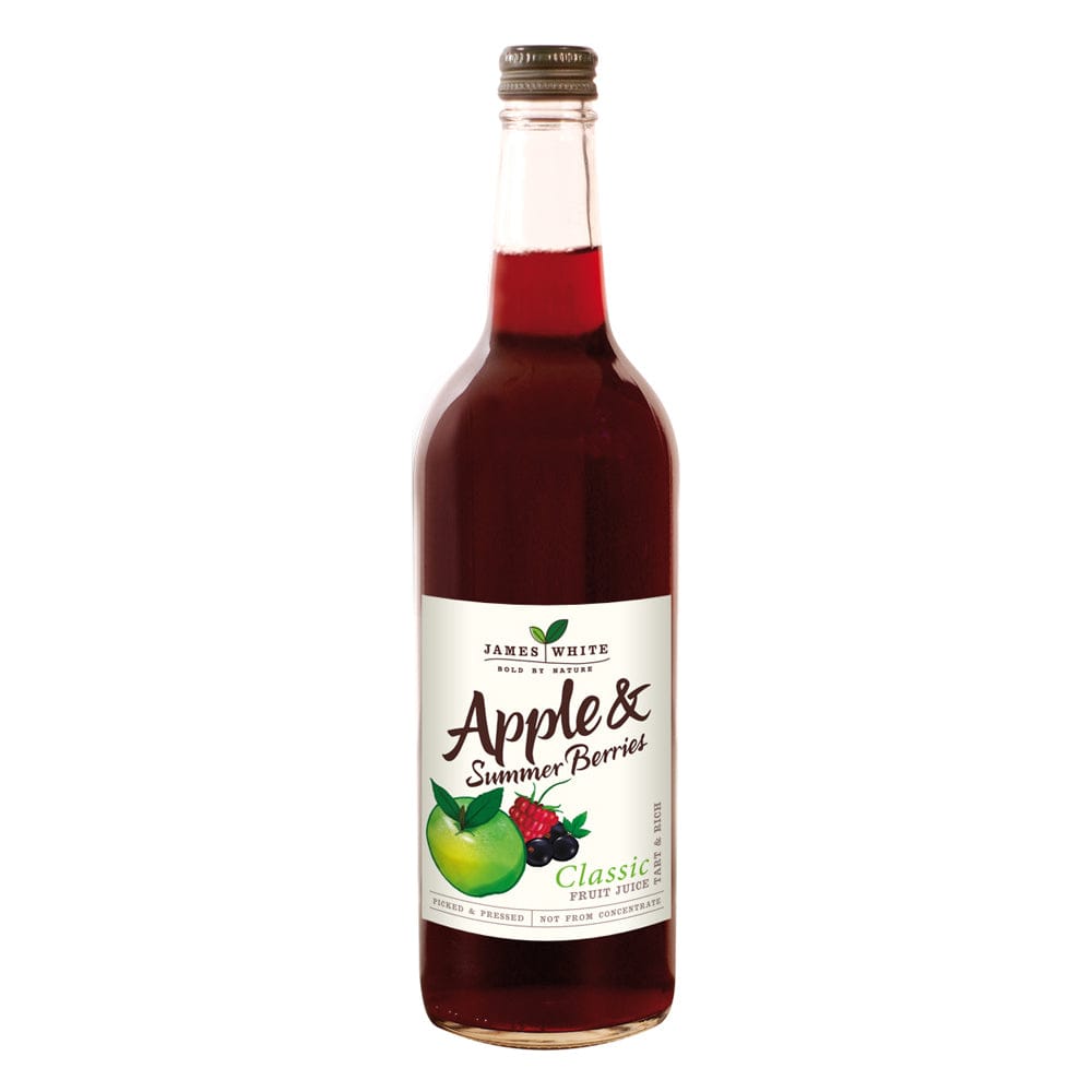 Apple & Summer Berries - Full Bodied Fruit Juice - 750ml, James White