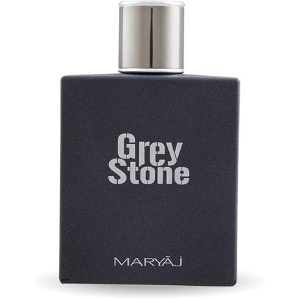 GREY STONE Eau De Parfum For Men by Maryaj 100ml - Juicy Fruity Citrus Scent - Woody Balsamic Base of Sandalwood, Patchouli, Tonka - Uplifting Fragrance for the Young at Heart