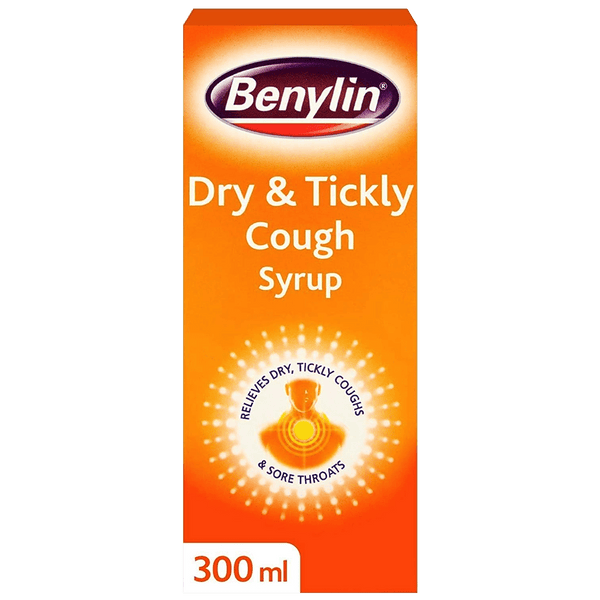 Benylin Dry & Tickly Cough Syrup 300ml - welzo