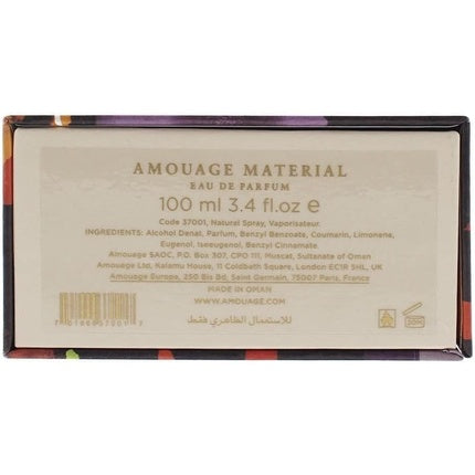 Amouage Material Eau De Parfum 100ml