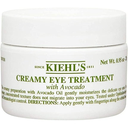 Creamy Eye Treatment with Avocado by Kiehls for Unisex - 0.95 oz