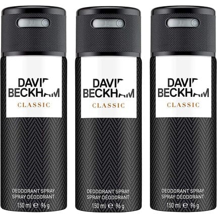 David Beckham Classic Men's Deodorant Anti-Perspirant Body Spray 150ml