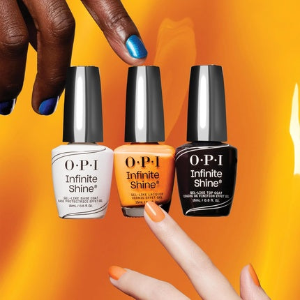 OPI Nail Polish Infinite Shine Long-wear System Gel-Like Nail Varnish Base Coat & Top Coat Duo Pack 2x 15ml