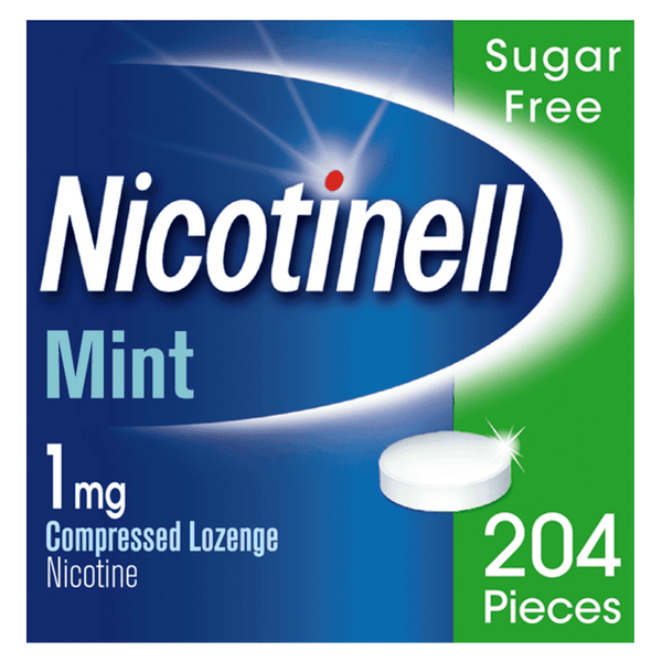 Nicotinell 1mg Lozenge Mint Pack of 204 - welzo