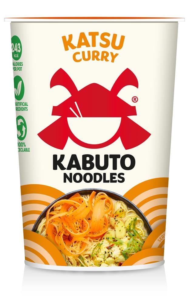 Kabuto Noodles Katsu Curry 65g, Kabuto