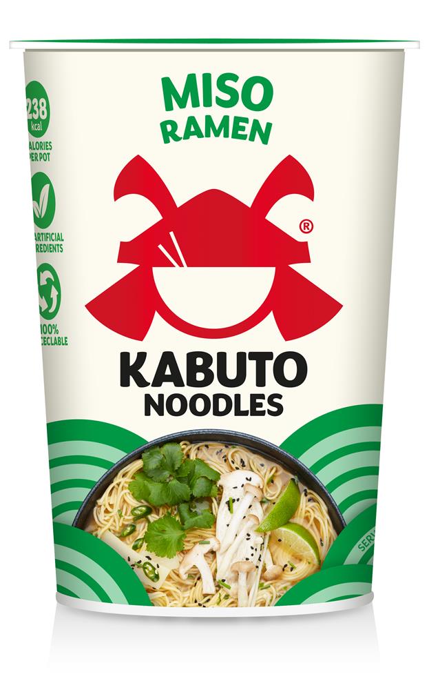 Kabuto Noodles Miso Ramen 65g, Kabuto