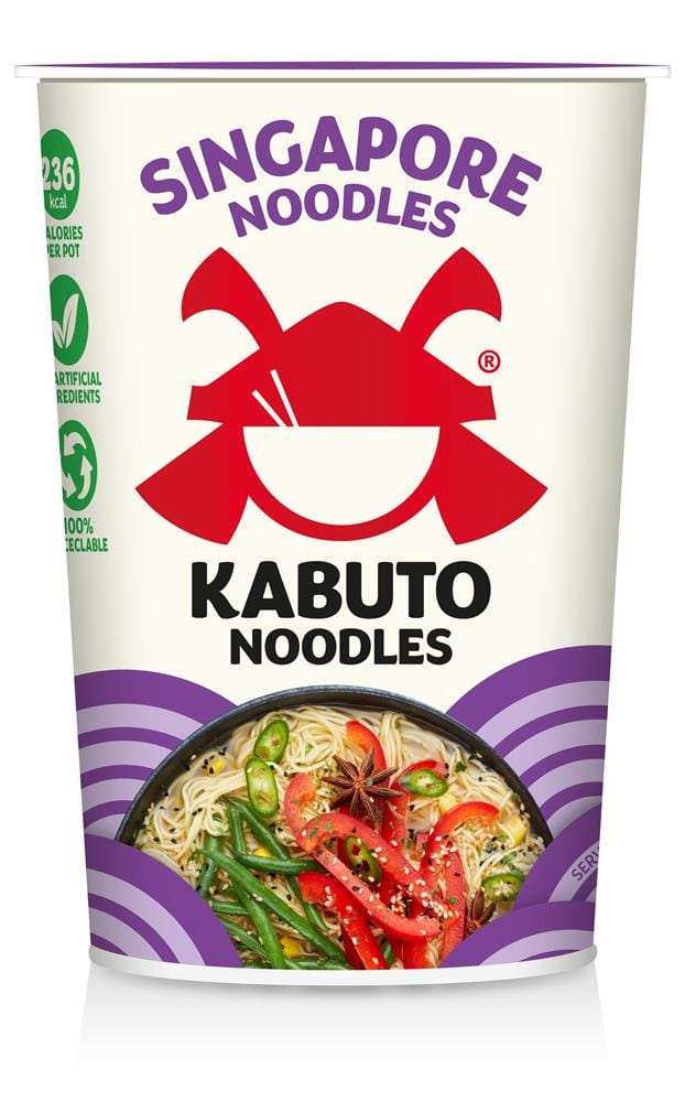 Kabuto Noodles Singapore Noodles 65g, Kabuto